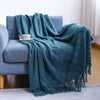 Handcrafted Threaded Throw Blanket